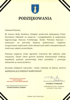 podziękowania stator